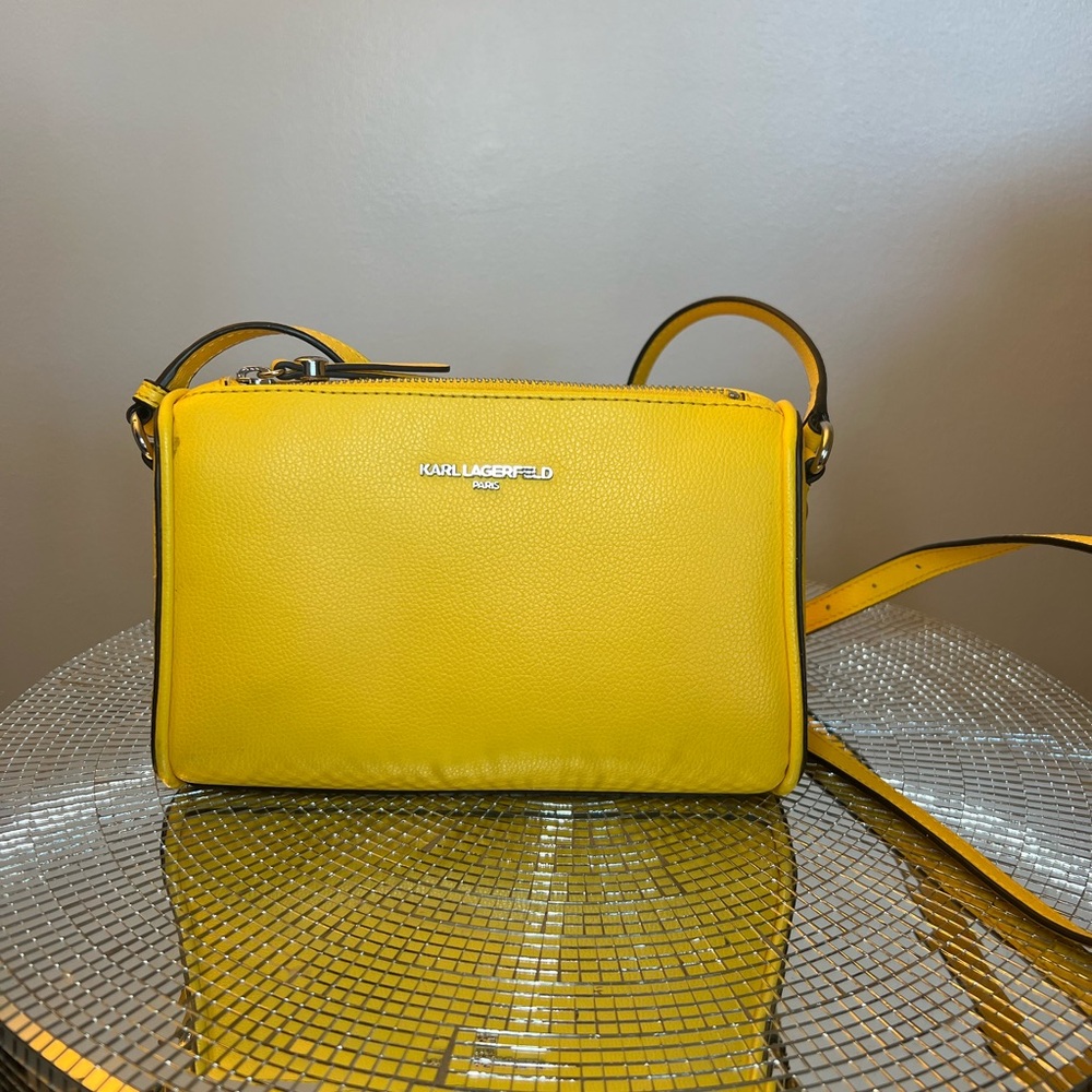 KARL LAGERFELD | Yellow Crossbody Bag
